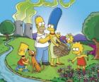 Η οικογένεια Simpson σε μια ημέρα πικνίκ